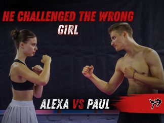 He Challenged The Wrong Girl